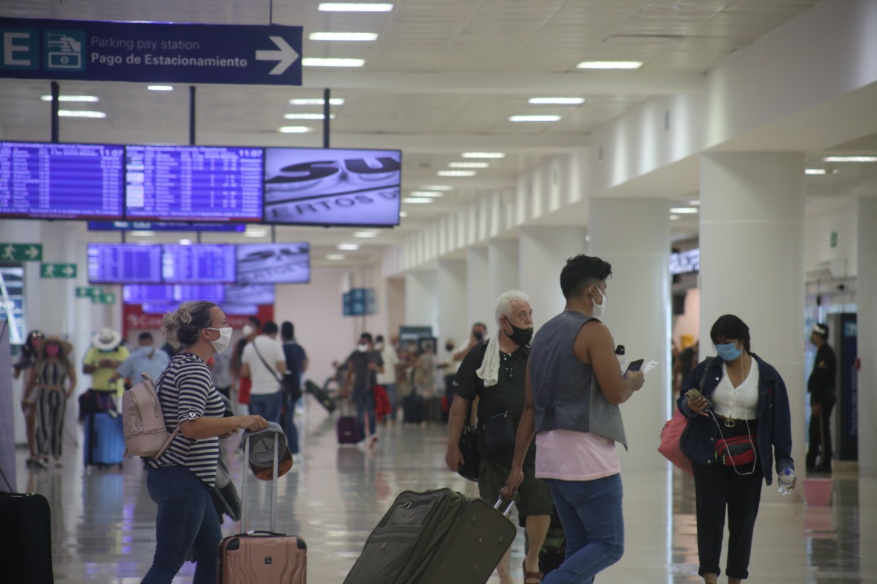 Aeropuerto de Cancún mantiene ritmo de operaciones diarias