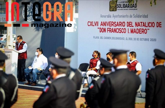 Conmemora Ayuntamiento de Solidaridad aniversario del Francisco I. Madero, “Paladín de la Democracia”.