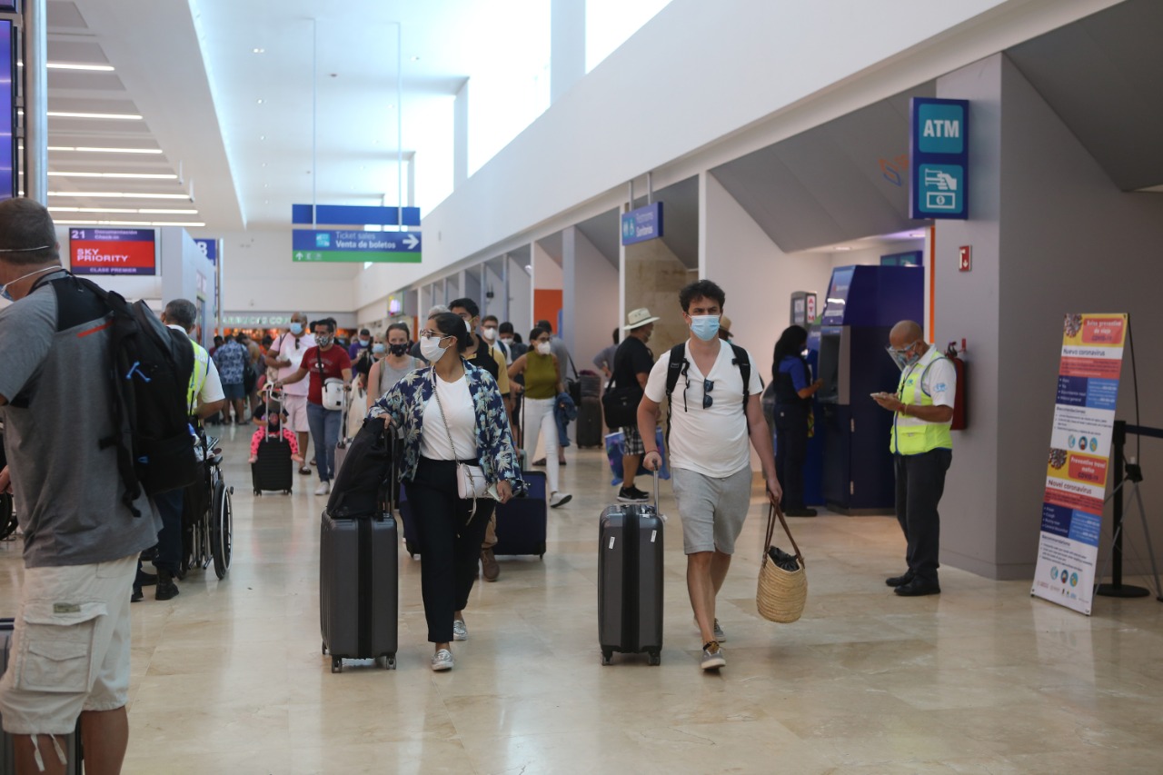 Aeropuerto de Cancún se prepara para atender dos vuelos de centro y Sudamérica