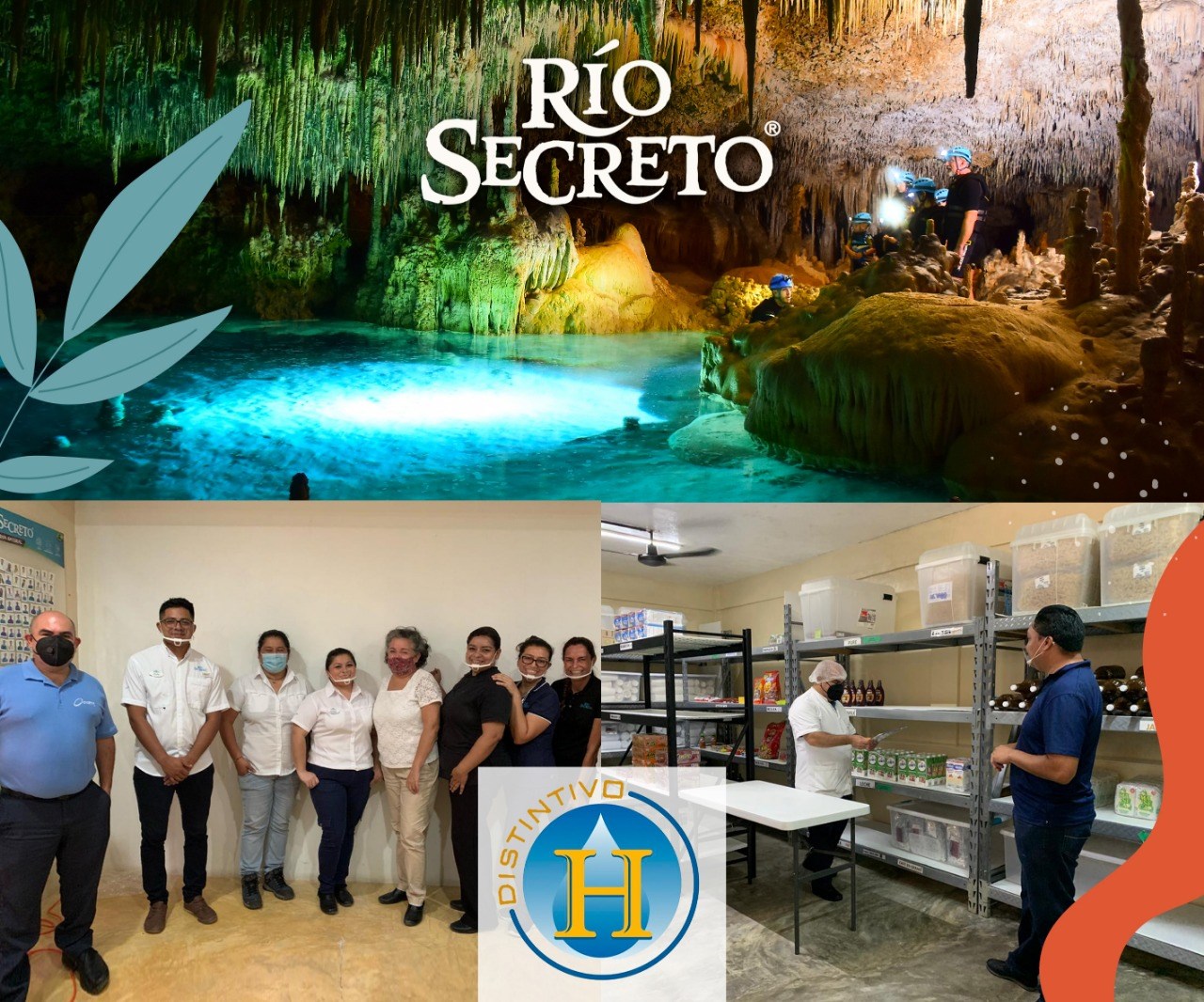 Hotel Río Secreto obtiene el distintivo H por tercer año consecutivo