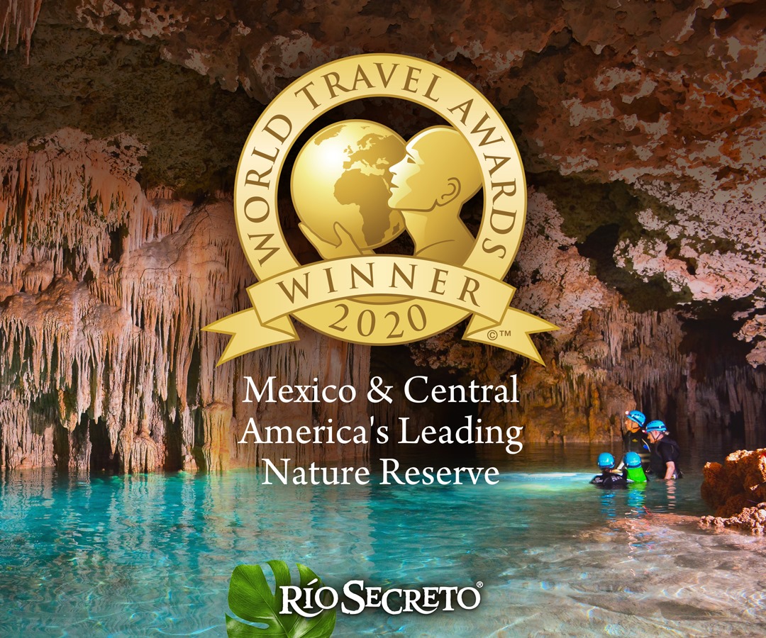 Río Secreto es por 12ª vez la mejor reserva de México y Centroamérica