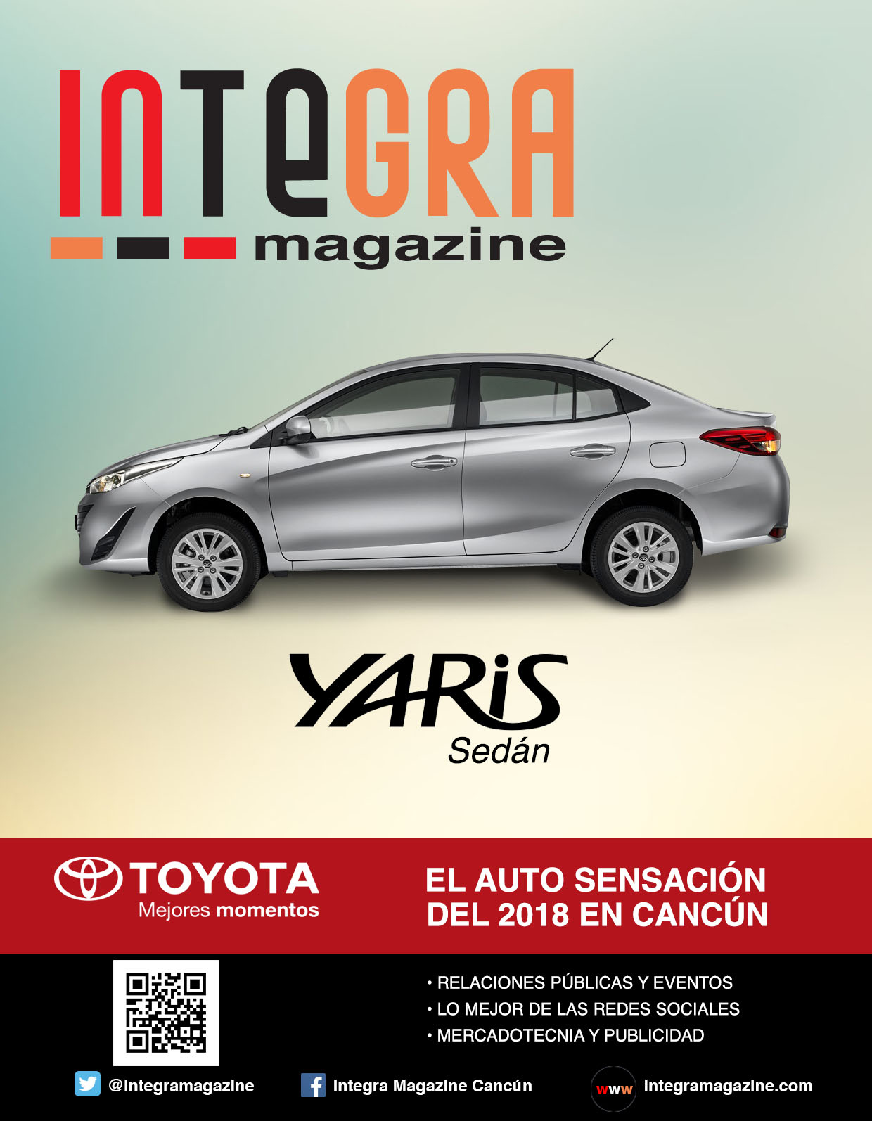 Toyota Yaris Sedán – Al auto sensación  del 2018 en Cancún