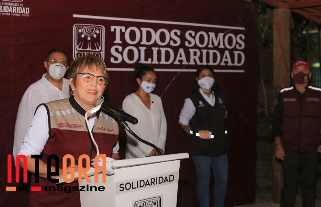 Llevó Laura Beristain soluciones a Villas del Sol con Todos Somos Solidaridad