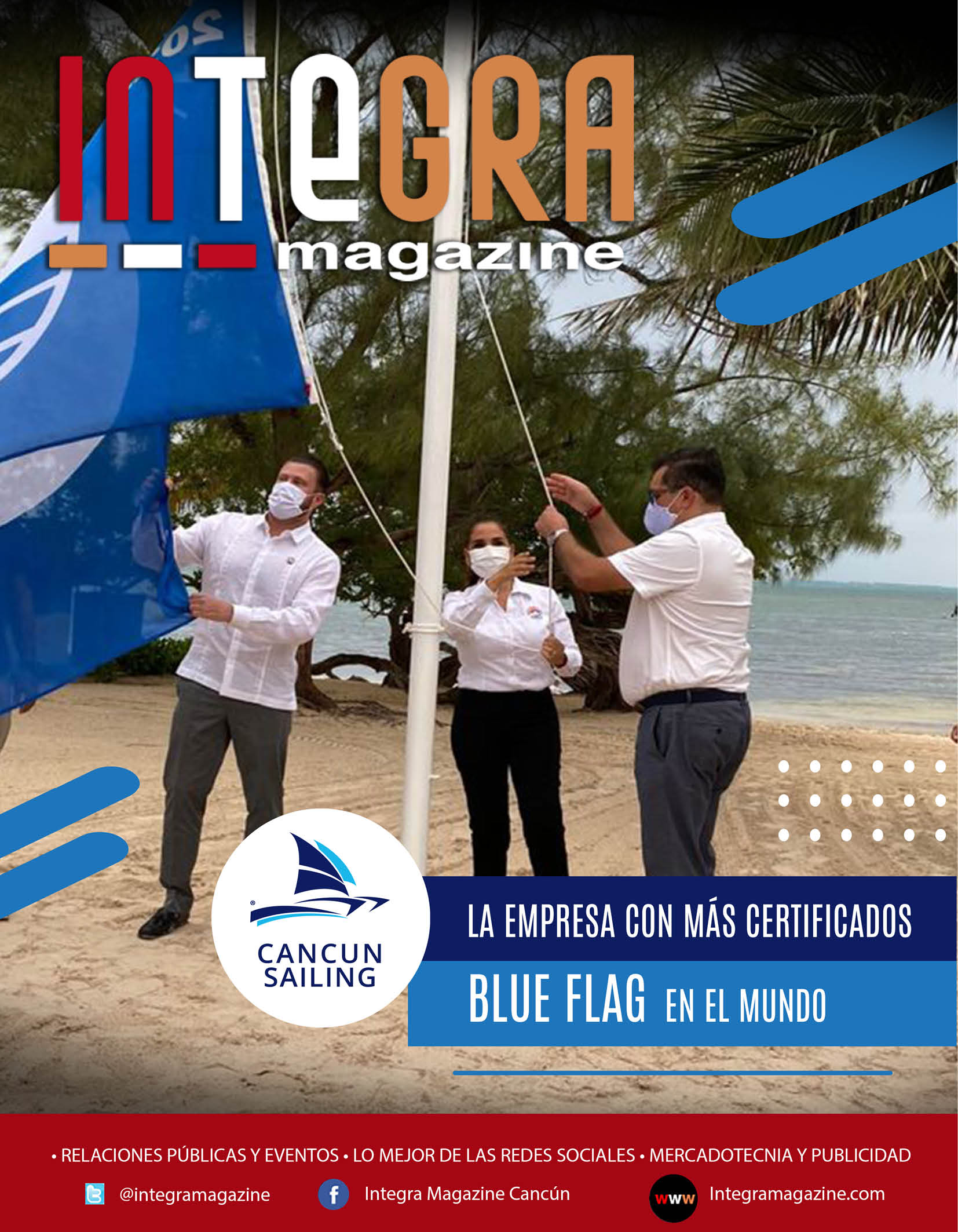 CANCUN SAILING, EMPRESA CON MÁS CERTIFICADOS BLUE FLAG EN EL MUNDO
