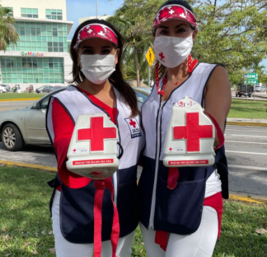 Boteos Cruz Roja mexicana
