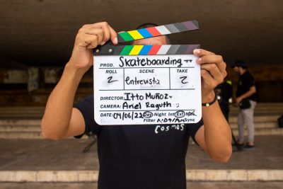 Este cortometraje sobre skate esta dirigido por el director Itto Muñoz.