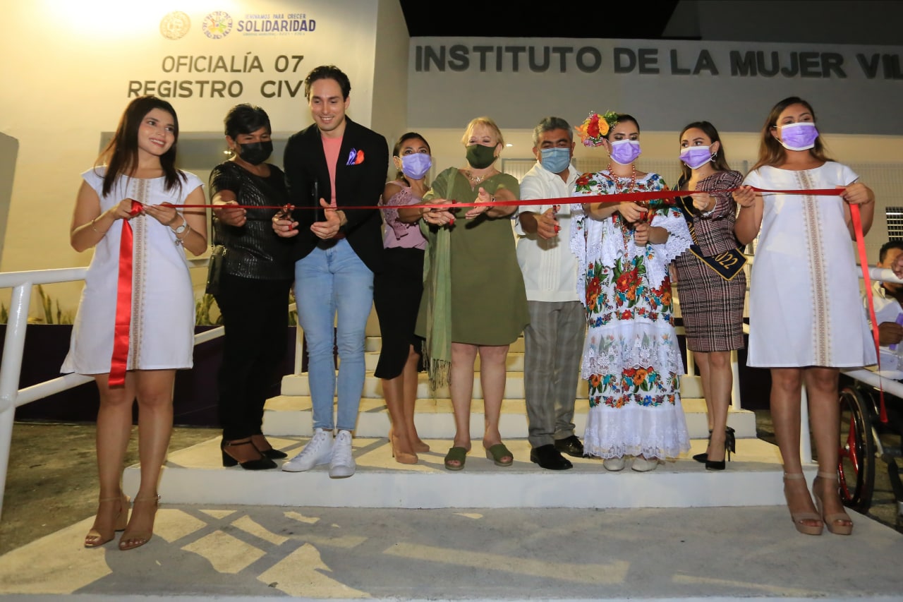 Inauguran oficinas del Instituto de la Mujer en Villas del Sol