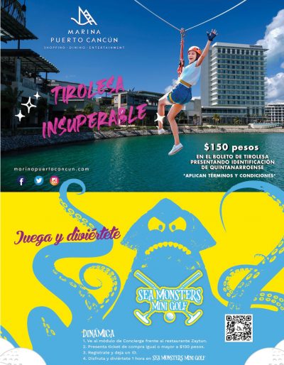 Publicidad Marina Puerto Cancun usada para articilo de codependencia