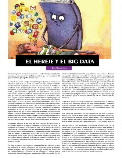 El Hereje y el Big Data