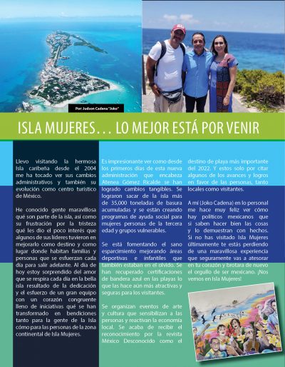 Isla Mujeres… Lo mejor está POR VENIR