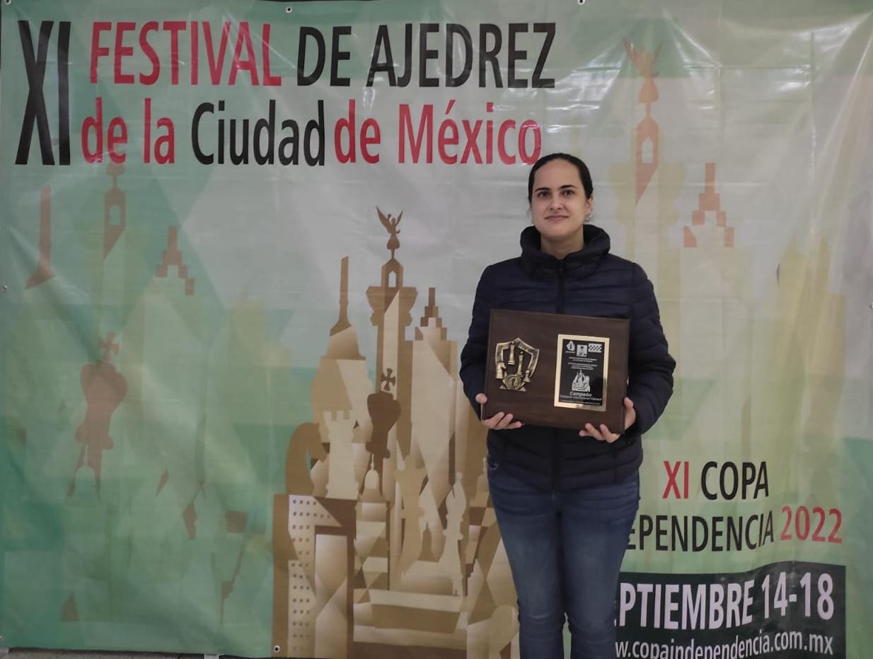 Reina del ajedrez: Tania Miranda coronada en Copa Independencia