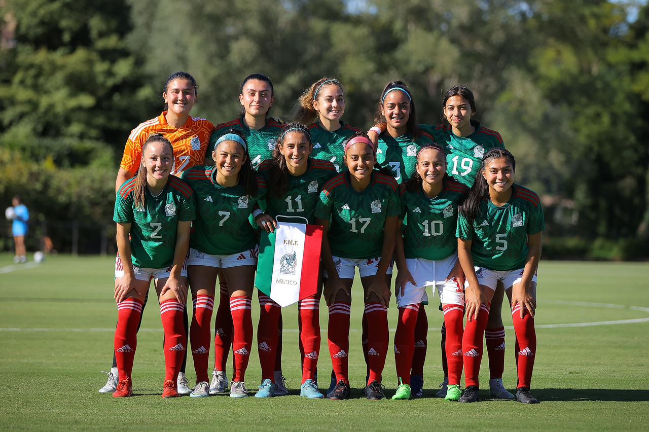 Renatta Cota y Montserrat Saldívar titulares de México Sub-17 al vencer 1-0 a Brasil