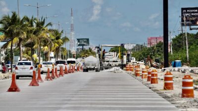 avances de obras en Cancún