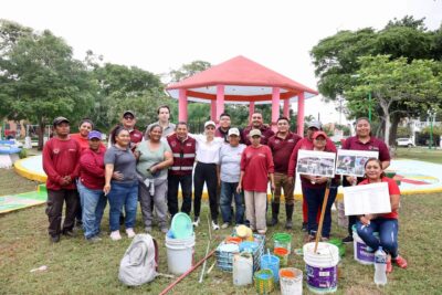 Recuperamos parque para la niñez cancunense: Ana Patricia Peralta