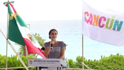Cancún, líder nacional e internacional en blue flag: Ana Patricia Peralta