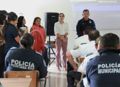 Escucha Ana Patricia Peralta trabajo coordinado en Cancún 