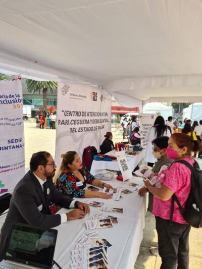DIF Quintana Roo en la Feria de la Inclusión 2022 en la CDMX
