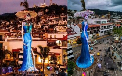Puerto Vallarta establece récord Guinness de catrina más gande del mundo