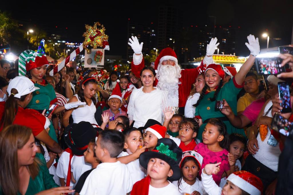 Nos une en malecón tajamar festival navideño: Ana Patricia Peralta