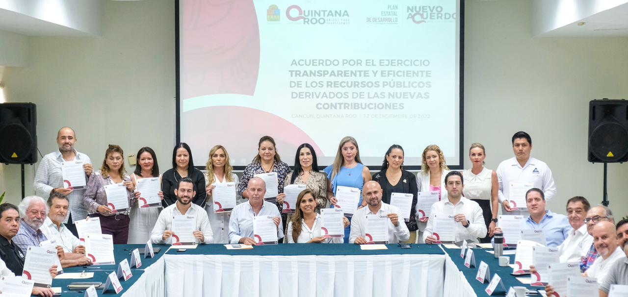 Empresarios firman con Mara Lezama acuerdo solidario