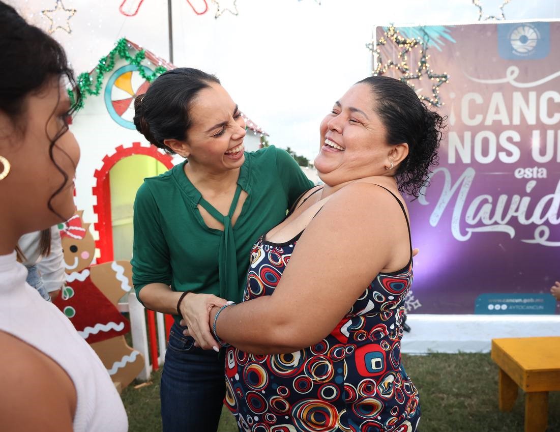 Posadas navideñas llegan a miles de cancunenses: Ana Patricia Peralta