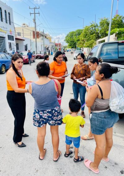Conmemoran el Día Naranja en Quintana Roo