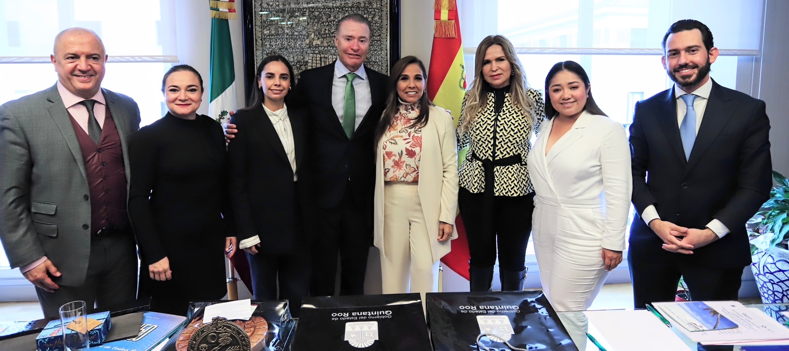 Mara Lezama hace alianza con la Embajada de México en España
