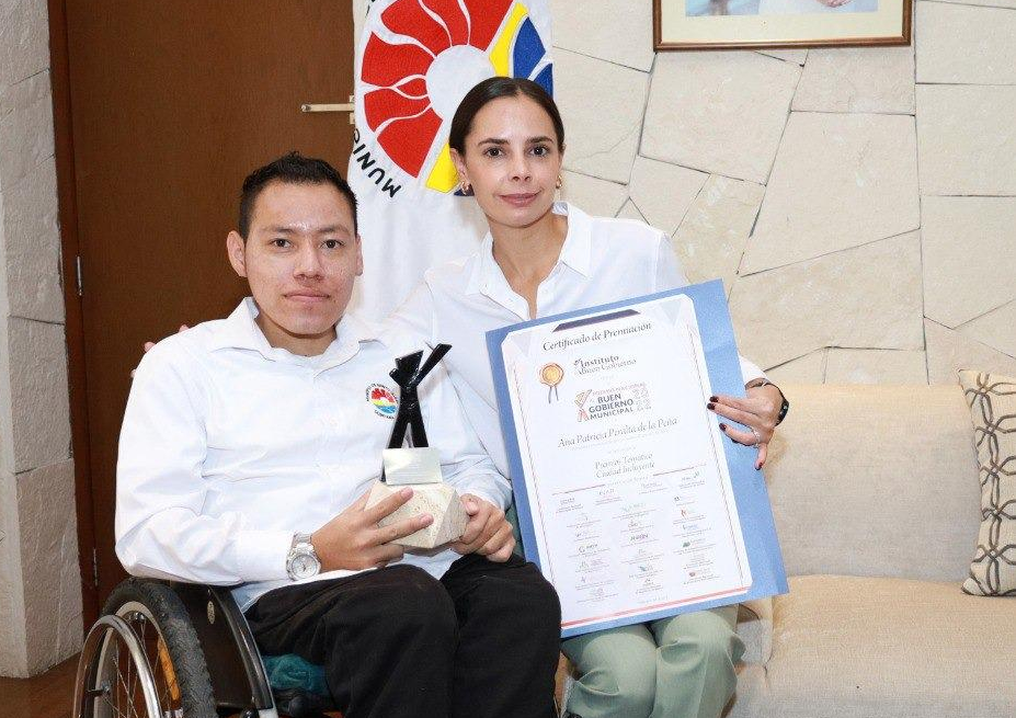 Ayuntamiento de Benito Juárez recibe “Premio ciudad incluyente”