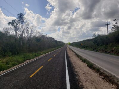La gobernadora Mara Lezama entregó la construcción de la ciclovía en la localidad de Chunhuhub, municipio de Felipe Carrillo Puerto