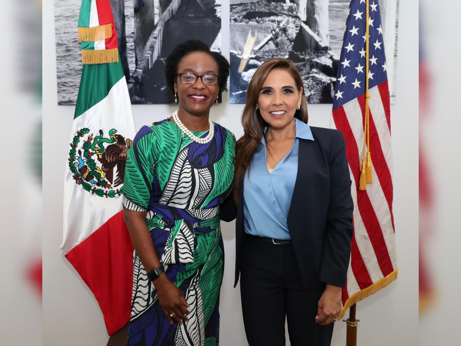 Mara Lezama y la cónsul de EU encabezan jornada de entrevistas Global Entry