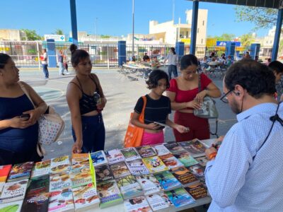 Lili Campos, la dirección de Educación, Desarrollo Humano y Bibliotecas Públicas del municipio celebró el Día Internacional del Libro