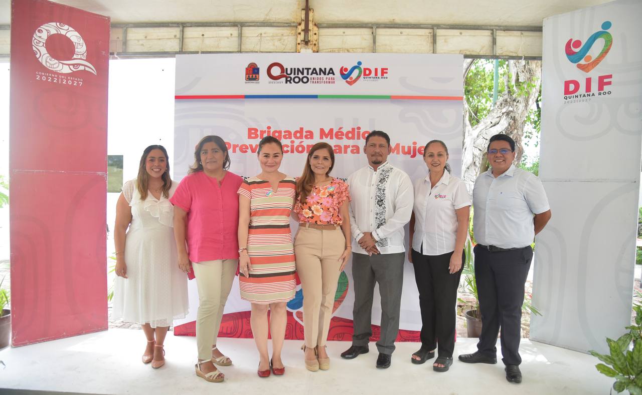 Cancún con la Brigada Médica de Prevención para la Mujer