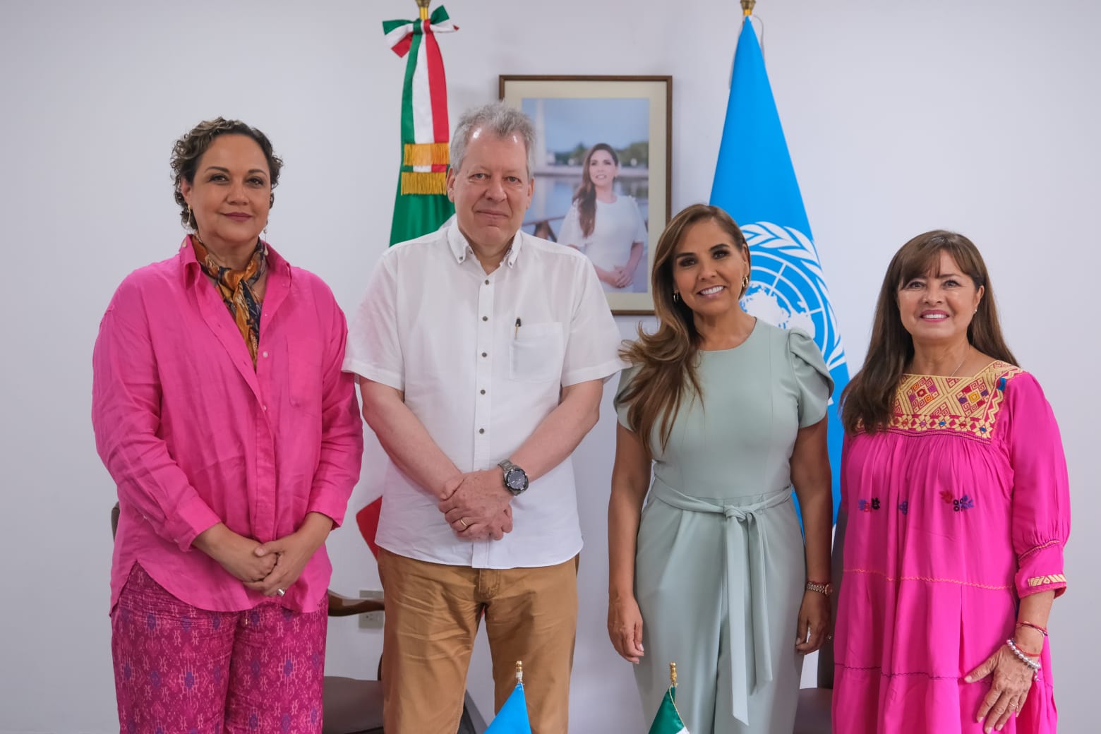 Reunión bilateral de Quintana Roo con la ONU