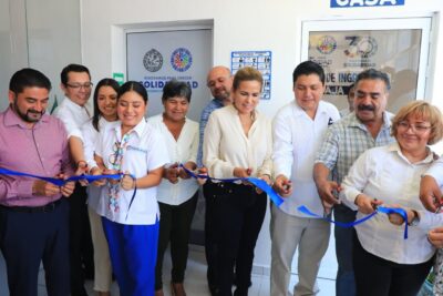 otorga descuentos fiscales en beneficio de las y los habitantes de solidaridad, anunció la presidenta Lili Campos durante la inauguración