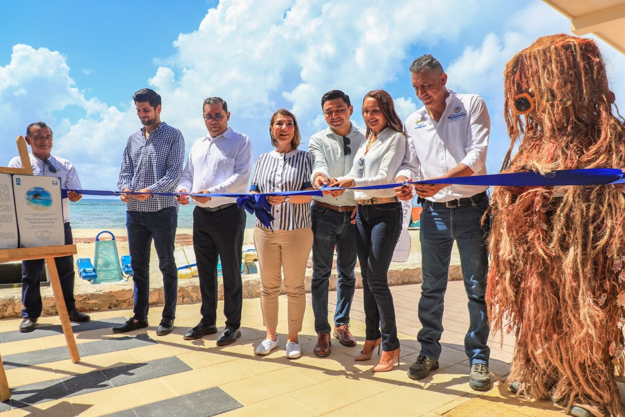 Inauguran nueva playa inclusiva “Pelícanos”