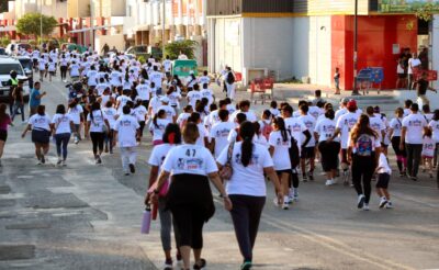 La presidenta municipal Lili Campos, inició los festejos del 30 aniversario del Municipio de Solidaridad con la carrera de 2.5 kilómetros