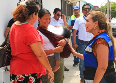Playa del Carmen, Solidaridad.- El gobierno de Solidaridad, liderado por Lili Campos, lanzó un programa de desazolve de 1,000 pozos de absorción
