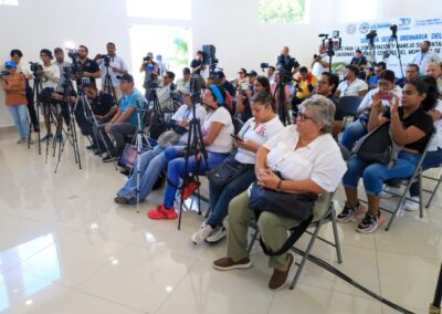 Lili Campos puntualizó "estamos ordenando, estamos dando resultados y eso molesta a muchos. Solidaridad no es un botín político