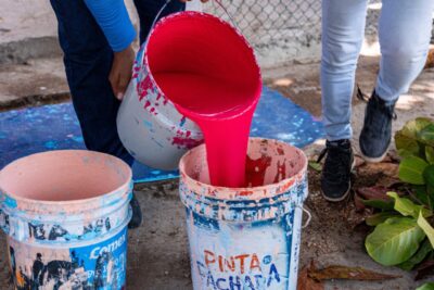 El gobierno municipal, encabezado por Lili Campos, renueva de manera integral al fraccionamiento La Guadalupana con Pinta tu Fachada