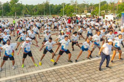 Más de 500 personas participaron en la 2° edición de la carrera “Píntate por la Juventud”, evento organizado por la presidenta Lili Campos