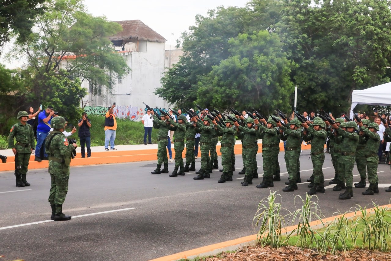 En conmemoración del 176 aniversario de los Niños Héroes de Chapultepec