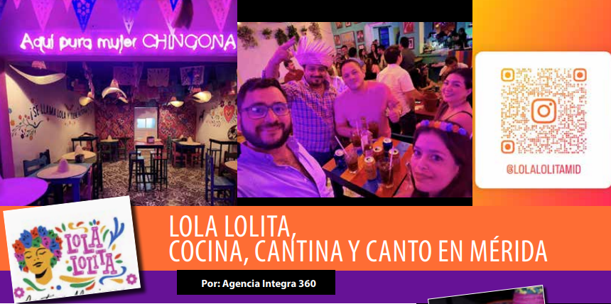 Lola Lolita, cocina cantina y canto en Mérida