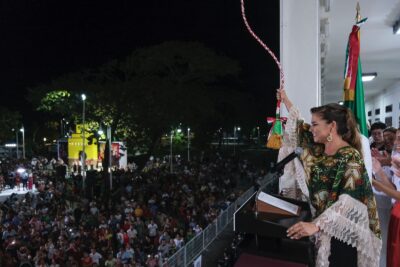 Celebra Mara Lezama Grito de Independencia