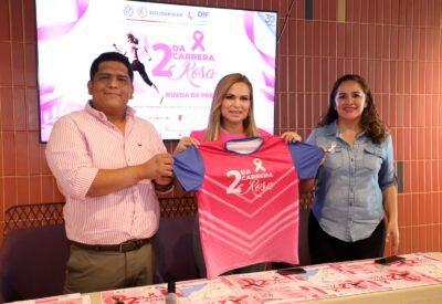 A través del DIF Municipal de Solidaridad, llevará cabo la 2da Carrera Rosa, con el objetivo de concientizar sobre del cáncer de mama