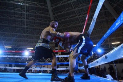 la función de box “Guerra y Sangre por la gloria II” se realizó con éxito en Playa del Carmen.