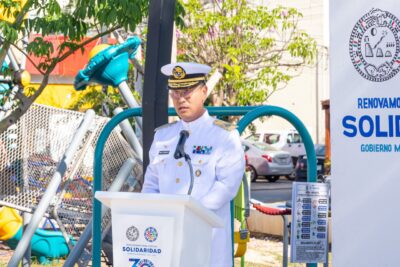 Emotiva ceremonia cívica por la conmemoración del Día de la Armada de México se llevó a cabo en la explanada de la 28 de Julio