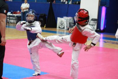 Taekwondoínes solidarenses realizan eliminatoria municipal rumbo a los Nacionales CONADE 2024.