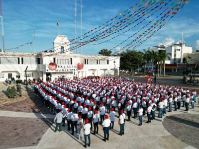 Se llevó a cabo la ceremonia del sorteo del Servicio Militar Nacional Clase 2005 y remisos en Solidaridad.