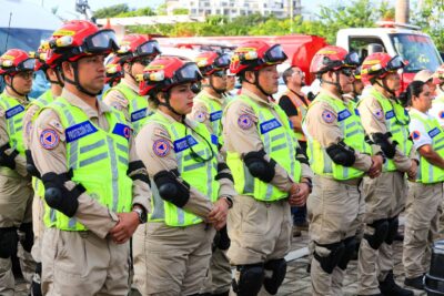 Con unidades policiacas y de emergencia, el gobierno municipal de Solidaridad  puso en marcha el “Plan Operativo Invierno 2023”