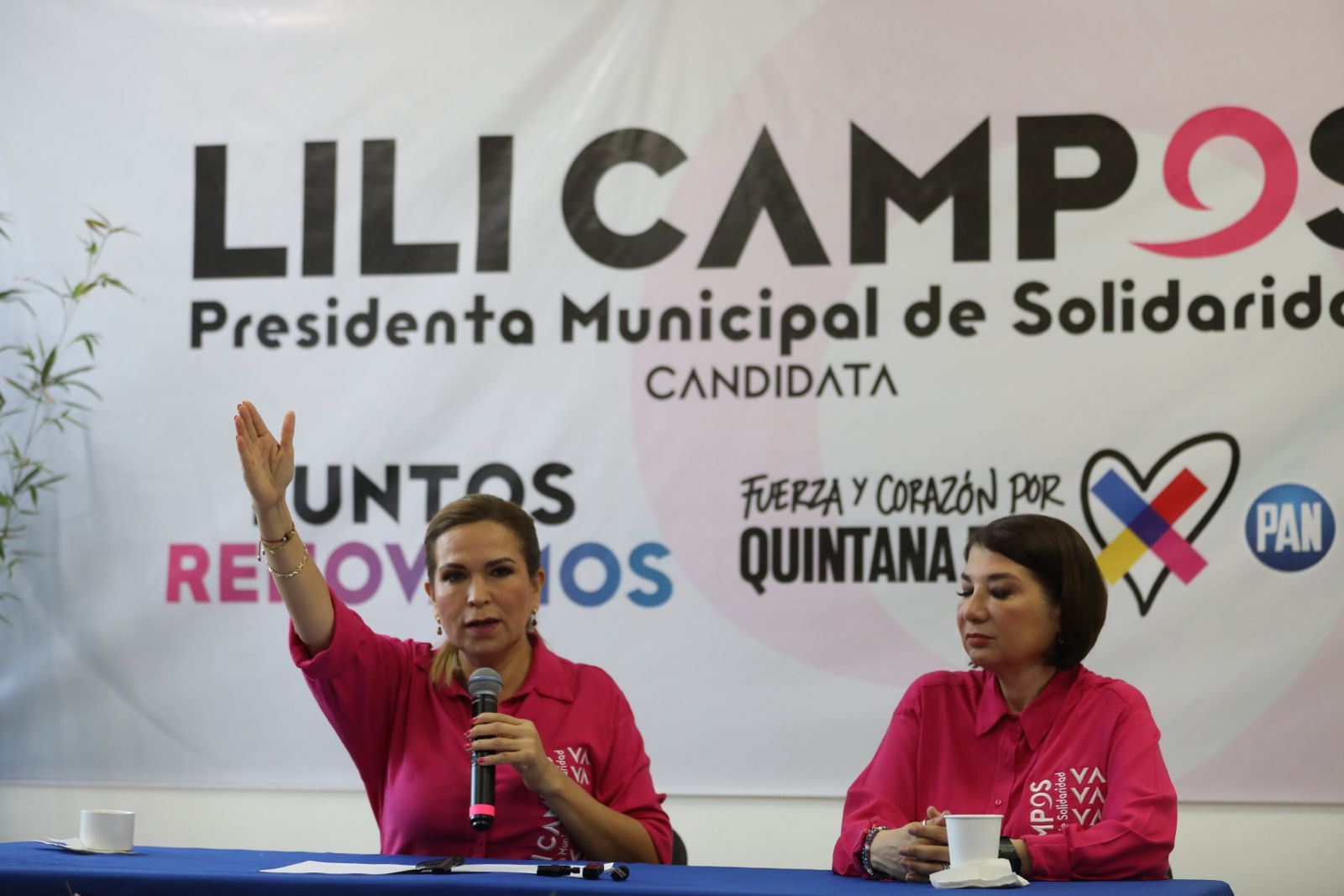 La Renovación continuará pese a guerra sucia: Lili Campos